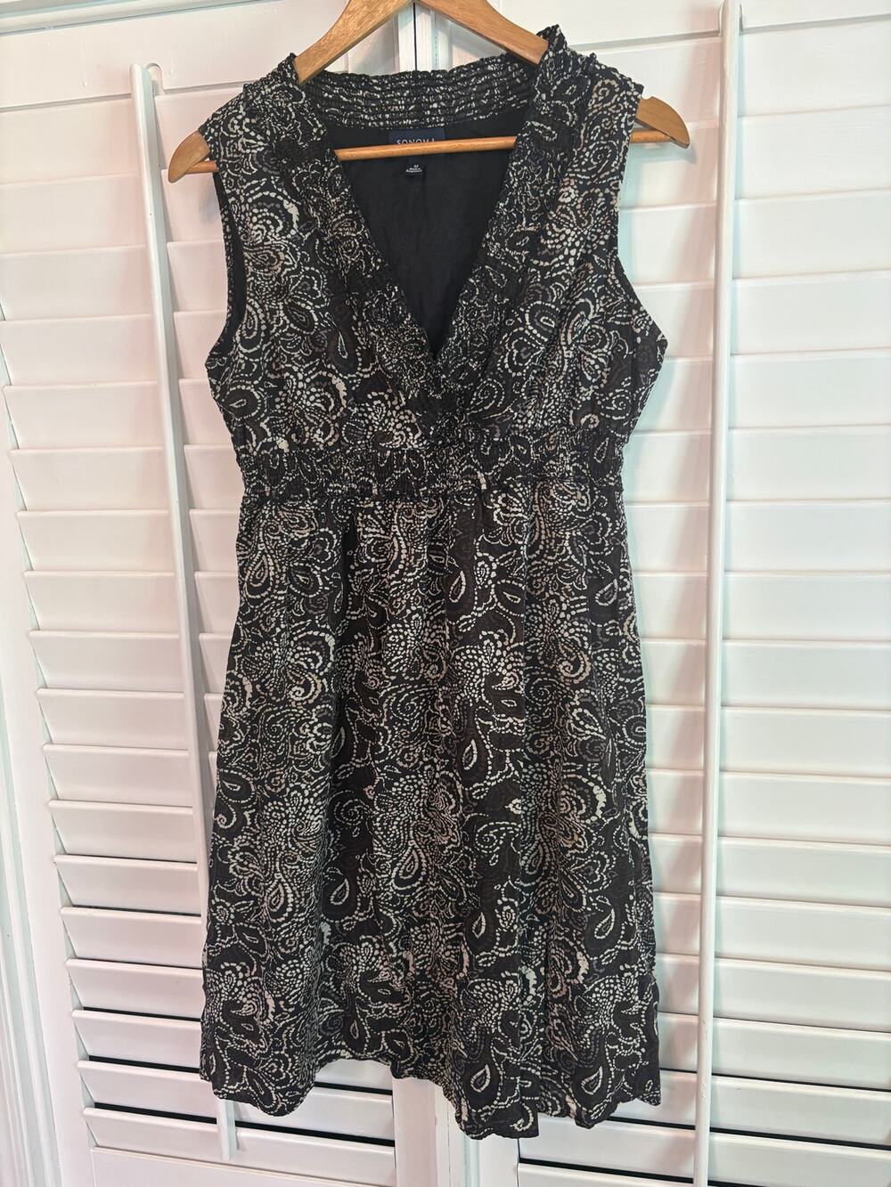 Sonoma Brown Dress Size Medium